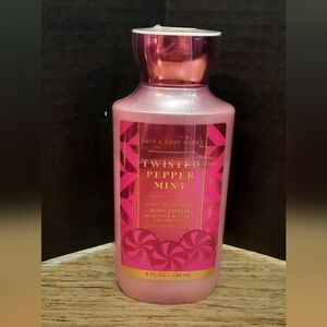 "TWISTED PEPPERMINT"  BATH AND BODY WORKS
